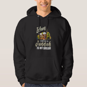 Veste À Capuche La Religion Islamique Est Mon Deen Jannah Est Mon