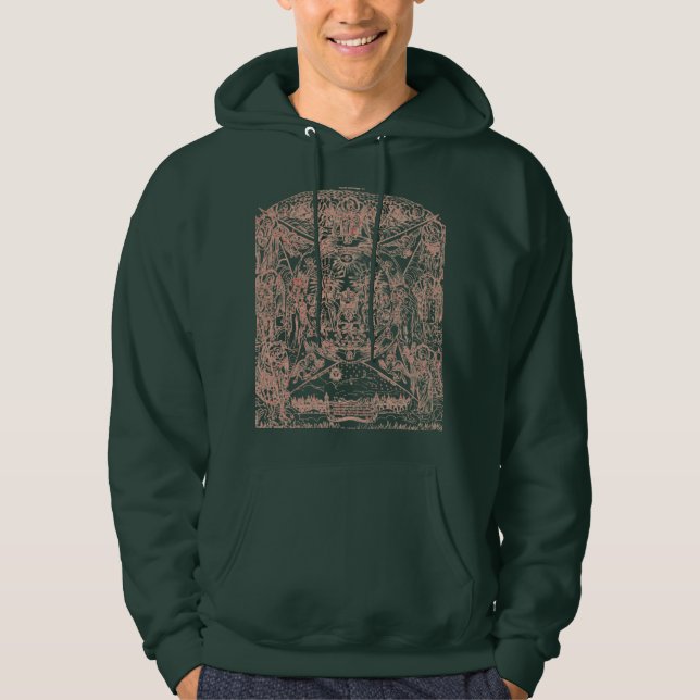 Veste À Capuche La Sainte Trinité en gloire (Devant)