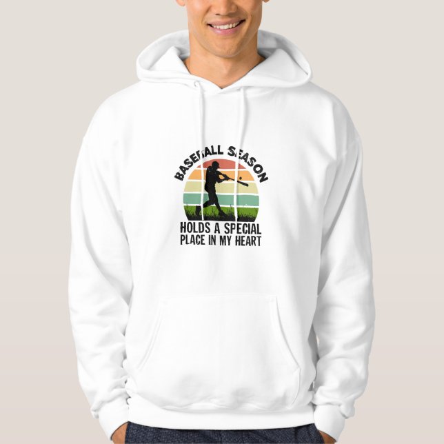 Veste À Capuche la saison de baseball occupe une place spéciale da (Devant)