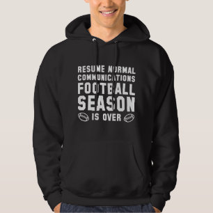 Veste À Capuche La saison du football est terminée