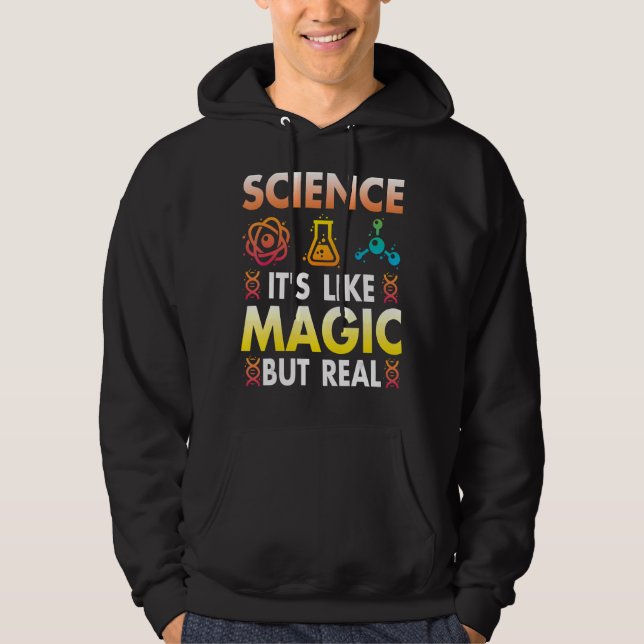 Veste À Capuche La science comme la magie (Devant)