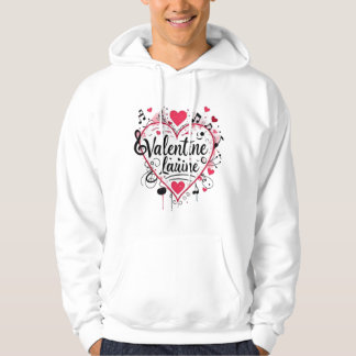 Veste À Capuche La Serenade de Saint Valentin : Un design pour l'a