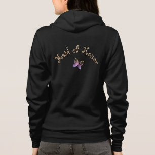 Veste À Capuche La servante d'honneur du Bachelorette Party