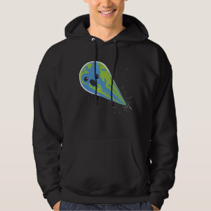 Veste À Capuche La terre contre le trou noir