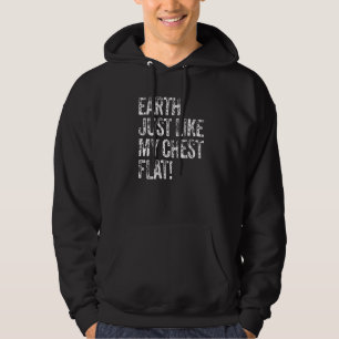 Veste À Capuche La Terre Est Comme Mon Poitrine Plat La Terre Croy