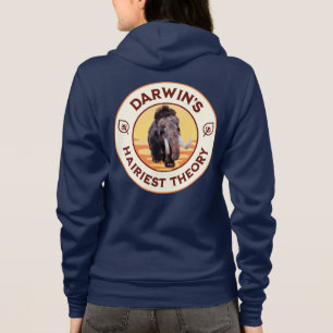 Veste À Capuche La théorie la plus poilue de Darwin Adorable mammo
