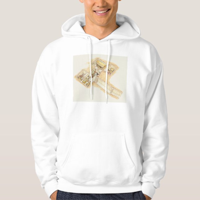 Veste À Capuche La tombe de Tutankhamun (Devant)