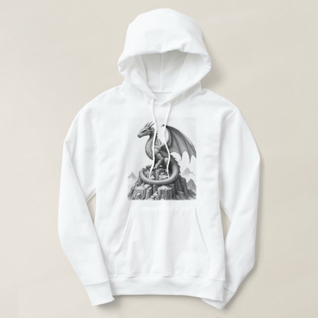 Veste À Capuche La Veille du Dragon (Design devant)