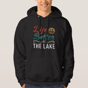 Veste À Capuche La Vie En Wakeboard Est Meilleure Au Lake Wakeboar