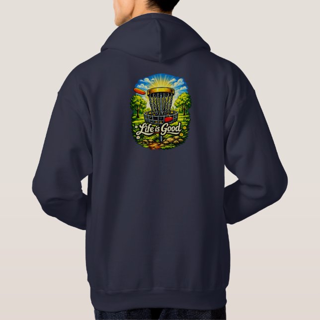 Veste À Capuche La vie est bonne (Dos)