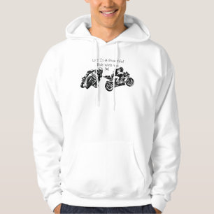 Veste À Capuche La vie est une belle aventure avec vous, Personnal