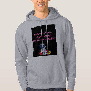 Veste À Capuche La vie va trop vite Regardez autour de vous Profit