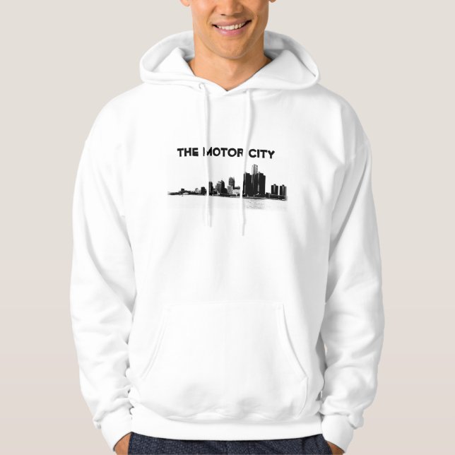 Veste À Capuche La ville de moteur (Devant)