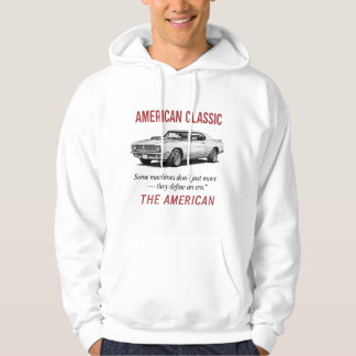 Veste À Capuche La voiture berline vintage classique américaine
