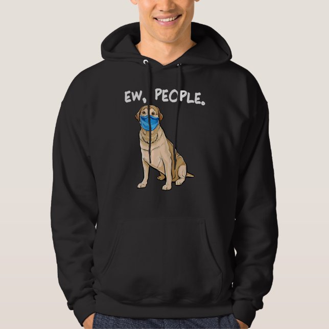 Veste À Capuche Labrador Retriever Ew People Chien (Devant)