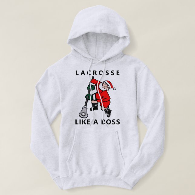 Veste À Capuche Lacrosse Noël Gear (Design devant)