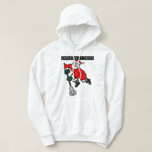Veste À Capuche Lacrosse Vérification Double T-Shirt à Capuche