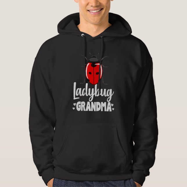 Veste À Capuche Ladybug grand-mère petit insecte volant Créature C (Devant)
