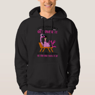 Veste À Capuche Laisse-Moi Te Verser Un Grand Verre De Le Surmonte