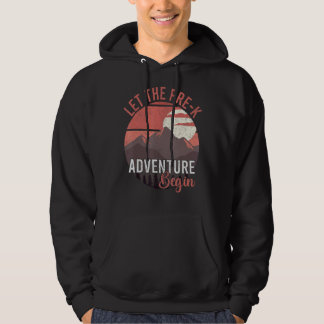 Veste À Capuche Laisser L'Aventure Commencer Toddler Premier Jour