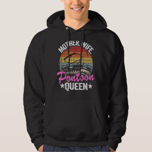 Veste À Capuche Lake Life Femmes Maman Mère Femme Ponton Reine 2