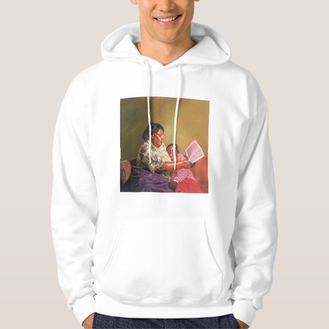Veste À Capuche L'amour 1995 de la grand-maman (Devant)