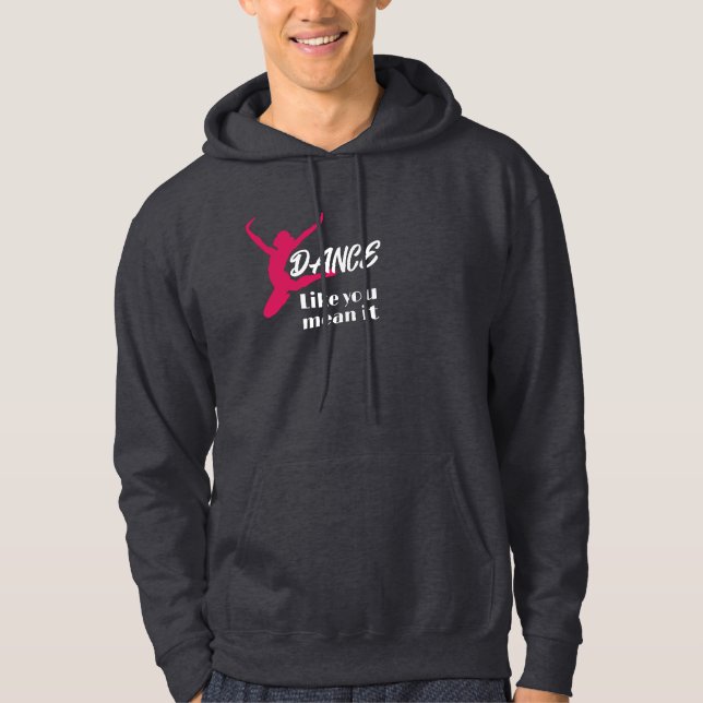 Veste À Capuche L'Amour À Danse Danser Comme Vous Le Voulez Dire F (Devant)