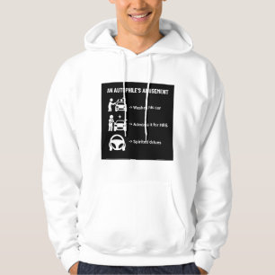 Veste À Capuche L'amusement d'un autophile