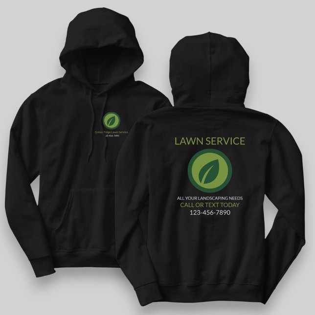 Veste À Capuche Landscaping & Lawn Care Crew (Créateur téléchargé)