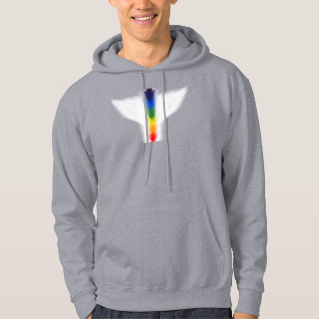 Veste À Capuche L'Ange Des Chakras (Devant)