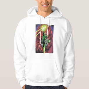 Veste À Capuche Lanterne verte avec le courant de la couleur