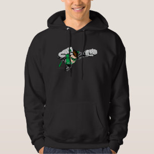 Veste À Capuche Lanterne verte - comique, volant juste