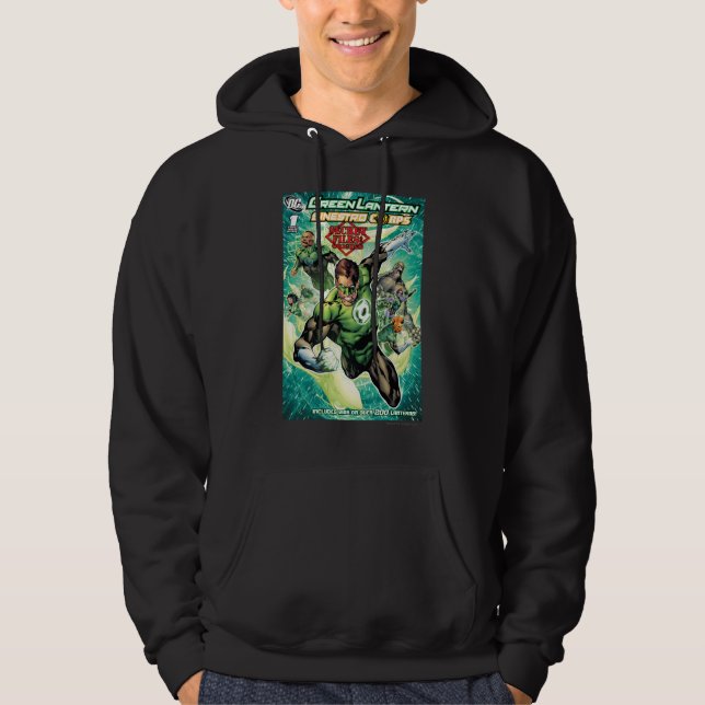Veste À Capuche Lanterne verte - Couverture secrète des fichiers e (Devant)