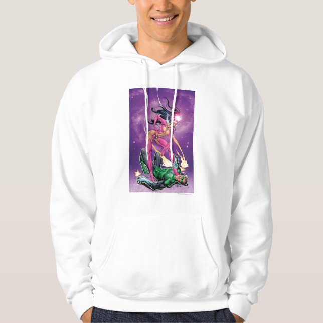 Veste À Capuche Lanterne verte et saphir étoile - Couleur (Devant)