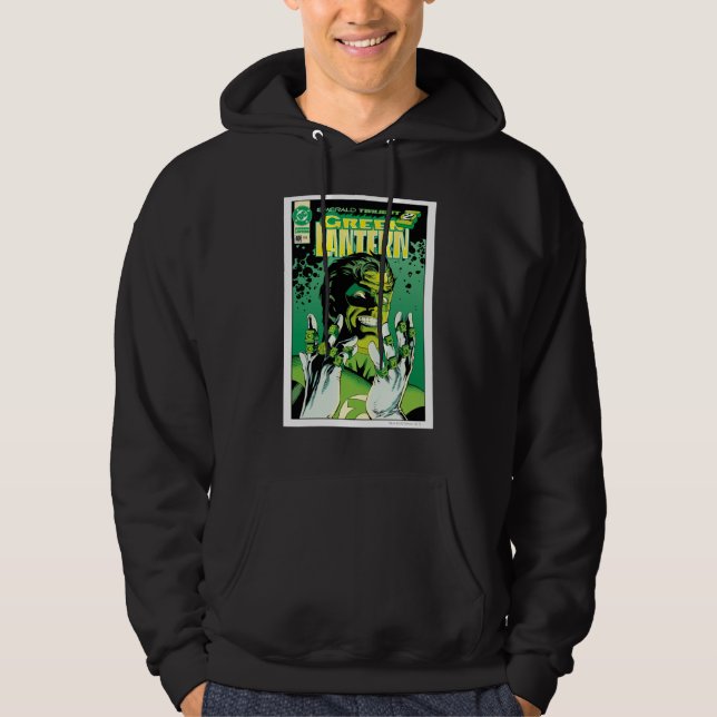 Veste À Capuche Lanterne verte - Nombreuses Cercles (Devant)
