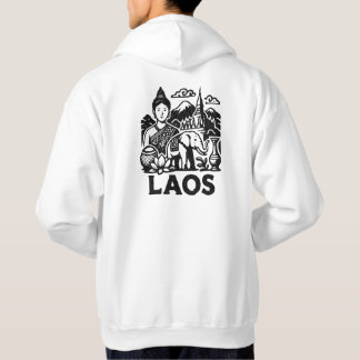 Veste À Capuche lao culturel