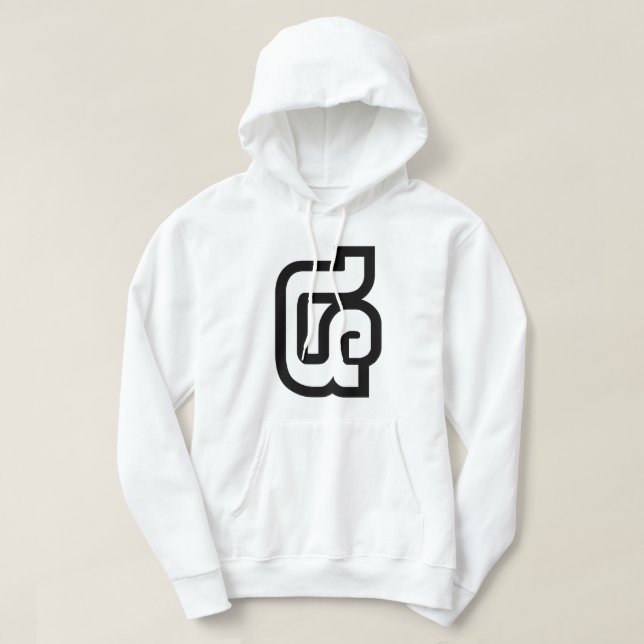 Veste À Capuche Laotien / Laos Numéro Quatre / 4 / ໔ (Voir/Si) Lao (Design devant)