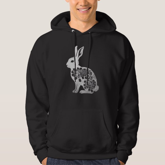 Veste À Capuche Lapin de Pâques (Devant)