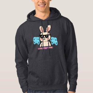 Veste À Capuche Lapin Gamer Rétro