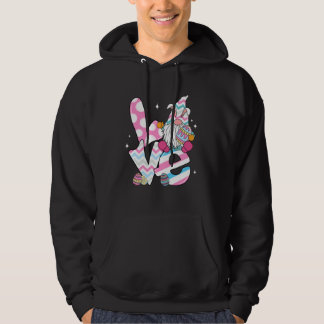 Veste À Capuche Lapin Gnome Amour Joyeuse Fête de Pâques Pour Enfa
