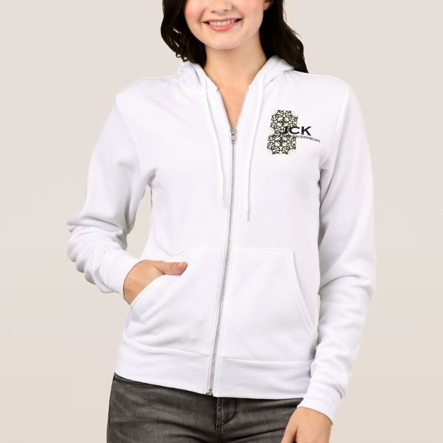 Veste À Capuche L'art kaléidoscope du premier volume quatorze (Devant)