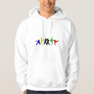 Veste À Capuche L'athlète des hommes d'arts martiaux de MIXED