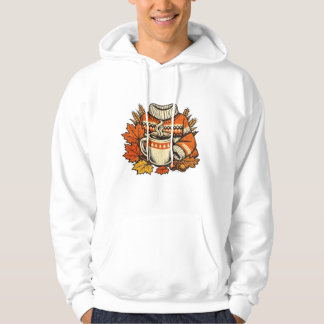 Veste À Capuche L'automne est mon endroit heureux