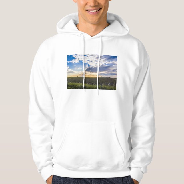 Veste À Capuche L'autre coucher du soleil (Devant)