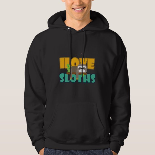 Veste À Capuche Lazy Sloth 53 (Devant)