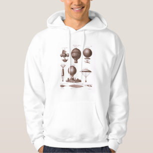 Veste À Capuche Le ballon à air chaud historique conçoit l'image