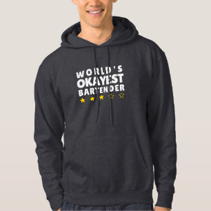 Veste À Capuche Le barman le plus Okayest du monde - Drôle