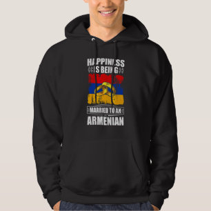 Veste À Capuche Le bonheur est d'être marié à une Arménie arménien