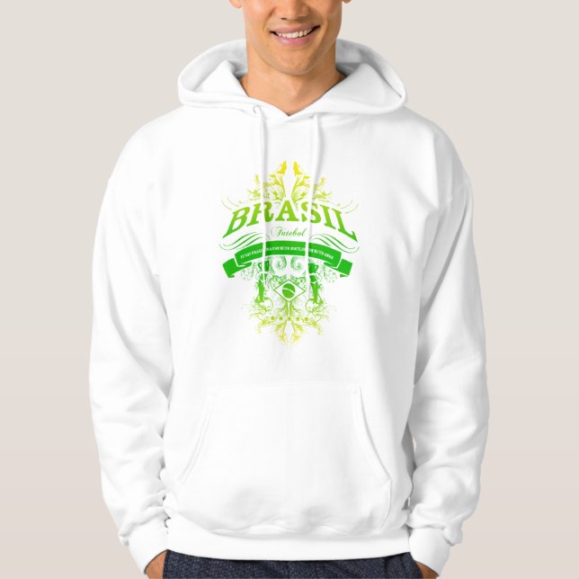 Veste À Capuche Le BRÉSIL - le Brésil Futebol (Devant)