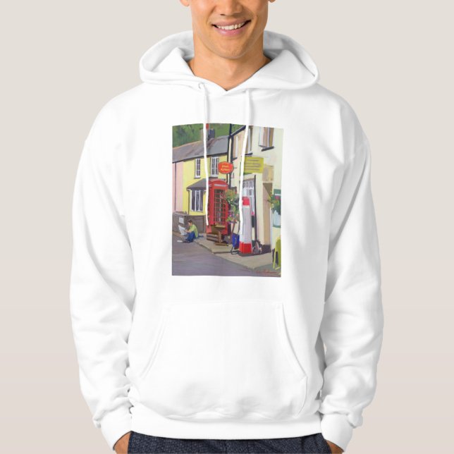 Veste À Capuche Le bureau de poste Withypool de village (Devant)